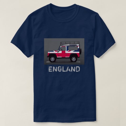 ENGLAND T-SHIRT (Design voorkant)