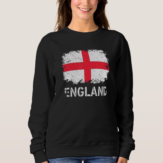 England T-shirt British Flag Souvenir Costume Love (Voorkant)