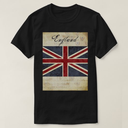 England T-Shirt Souvenir (Design voorkant)