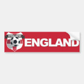 England Team Bumpersticker (Voorkant)