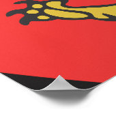 England Three Lions Shield Poster (Hoek)