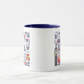 England Travel Doodles Mok (Midden)