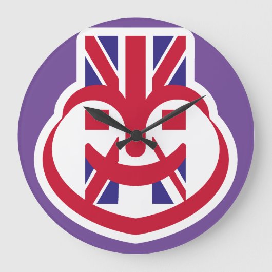 ENGLAND UK FACE HEART BY MASANSER GROTE KLOK (Voorkant)