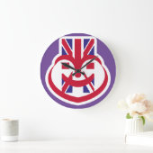 ENGLAND UK FACE HEART BY MASANSER GROTE KLOK (Huis)