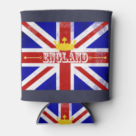 England Union Jack Britse thema noodlijdende vlag Blikjeskoeler