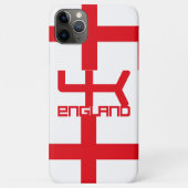 ENGLAND VER UK FLAG TEXT BY MASANSER PIXELAT Case-Mate iPhone CASE (Achterkant)