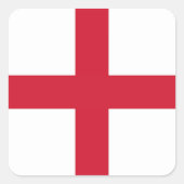 ENGLAND VIERKANTE STICKER (Voorkant)