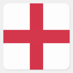 ENGLAND VIERKANTE STICKER