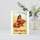 England Vintage Poster herstelde Briefkaart (Staand voorkant)