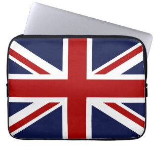 England vlag 3 laptop sleeve