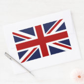 England vlag 3 rechthoekige sticker (Envelop)