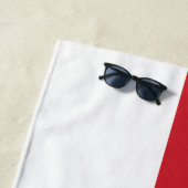 England vlag Beach Towel Strandlaken (In situ)
