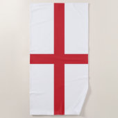England vlag Beach Towel Strandlaken (Voorkant)