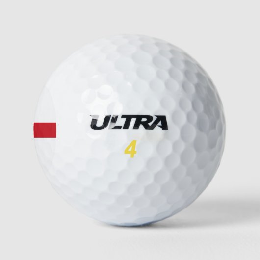 England vlag Golf Balls Golfballen (Logo)