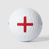 England vlag Golf Balls Golfballen (Voorkant)