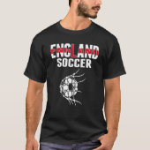 England Voetbal in Net English Football Supp T-shirt (Voorkant)