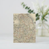 England & Wales Briefkaart (Staand voorkant)