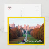 England - Windsor Castle - Briefkaart (Voorkant / Achterkant)