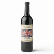 England Wine Label