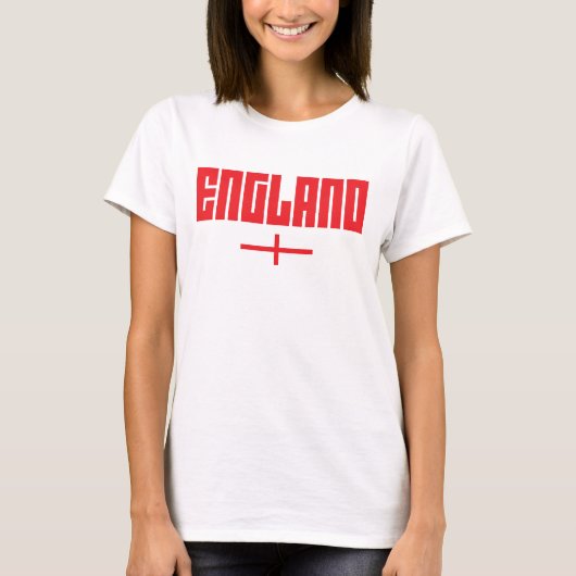 England Women's T Shirt (Voorkant)
