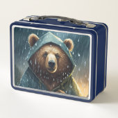 Englandbear Inspirerend Woodland Raincoat Beer (Achterkant)
