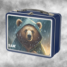 Englandbear Inspirerend Woodland Raincoat Beer