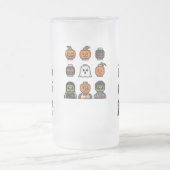 Engleking Halloween Bierglas & Stein Ontwerp Matglas Bierpul (Center)