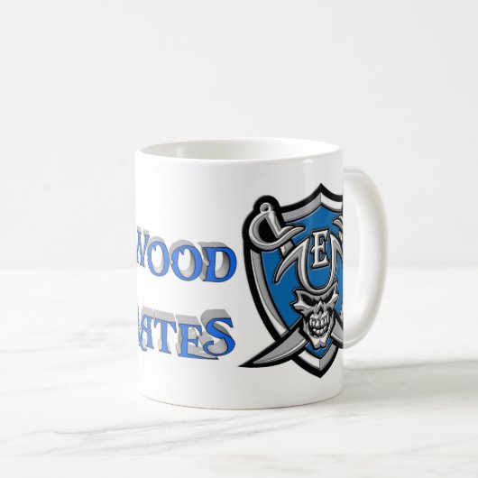Englewood Pirates Cup Koffiemok (Voorkant rechts)