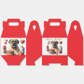 Englische Dogge Mastiff Birthday Bedankdoosjes (Ongevouwen)