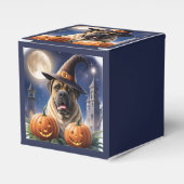 Englische Dogge Mastiff Halloween  Bedankdoosjes (Voorkant Zijde)