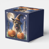 Englische Dogge Mastiff Halloween  Bedankdoosjes (Achterkant)