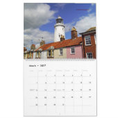 Englische Leuchttürme - Leuchtfeuer entlang Englan Kalender (Mar 2027)