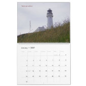 Englische Leuchttürme - Leuchtfeuer entlang Englan Kalender (Jan 2027)