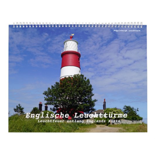 Englische Leuchttürme - Leuchtfeuer entlang Englan Kalender (Hoes)