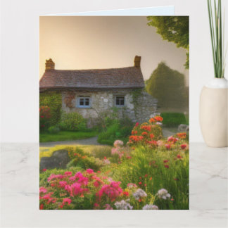 ENGLISH ART BIRTHDAY GREETING CARD KAART