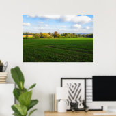 English Autumn Countryside - Personalised Poster (Thuiskantoor)