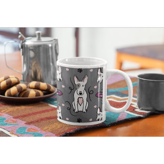 English Bull Terrier Coffee Mug | Cute Dog Lover  Koffiemok