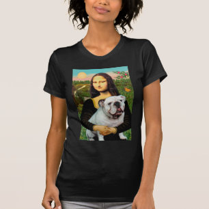 English Bulldog 9 - Mona Lisa T-shirt