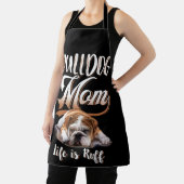 English Bulldog Apparel Bulldog Mam Life is ruff Schort (Insitu)