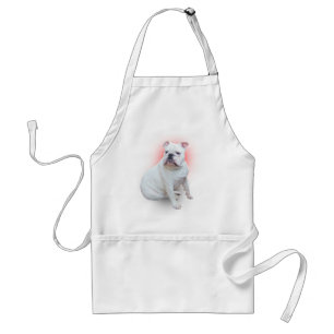 English Bulldog Apron Standaard Schort