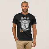 English Bulldog Big dog Armed T-shirt (Voorkant volledig)