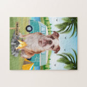 English Bulldog Camping Legpuzzel (Horizontaal)