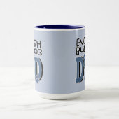 English Bulldog DAD Mok (Midden)