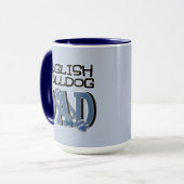 English Bulldog DAD Mok (Voorkant links)