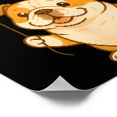 English Bulldog Dog Funny 67 Meme Six Seven Balloo Poster (Hoek)