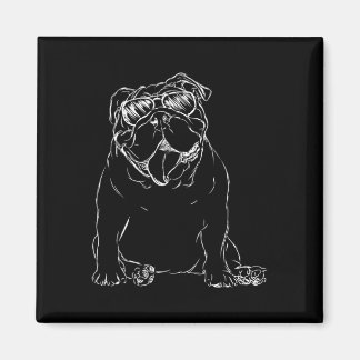 English Bulldog Dog Owner Magneet