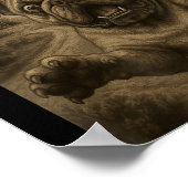 English Bulldog Dog Selfie 67 Meme Six Seven Funny Poster (Hoek)