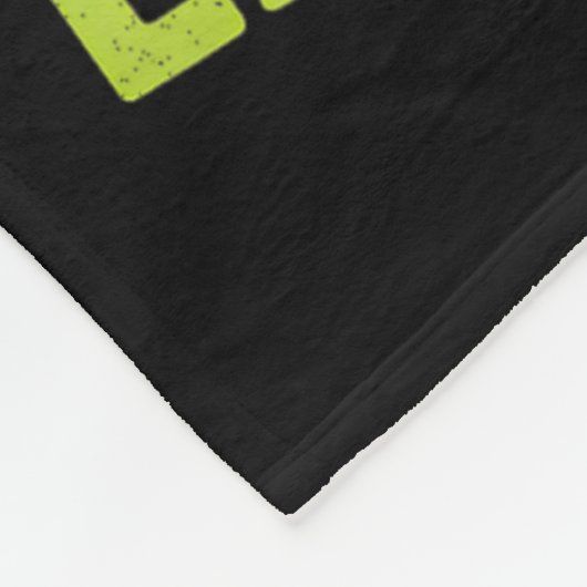 English Bulldog Exercise, Extra Fries Funny Fleece Deken (Hoek)