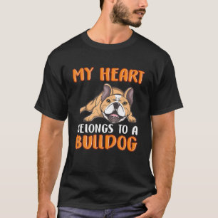 English Bulldog French Bulldog Animal Rescuer Serv T-shirt