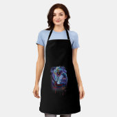 English Bulldog Gift A English Bulldog mama Schort (Gedragen)